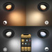 Philips Hue Centura Spot Encastré White & Color - Rond - Noir - Lot de 3 visuel fournisseur