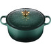 Le Creuset Signature braadpan 24cm Kerst Artichaut voorkant