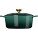 Le Creuset Signature braadpan 24cm Kerst Artichaut voorkant