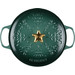 Le Creuset Signature braadpan 24cm Kerst Artichaut bovenkant