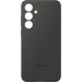 Samsung Galaxy S24 FE Siliconen Back Cover Zwart achterkant