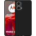 Just in Case Soft Design Motorola Moto G85 Back Cover Zwart visual leverancier