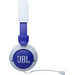 JBL JR320 Blauw linkerkant