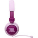 JBL JR320 Mauve côté gauche