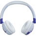 JBL JR320BT Blauw achterkant