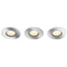 Philips Hue Adore Spot Encastré pour Salles de Bain White Ambiance - Rond - Chrome Lot de 3 + Variateur Main Image