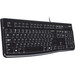 Logitech K120 Bedraad Toetsenbord AZERTY left side