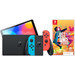 Nintendo Switch OLED Blauw/Rood + Just Dance 2025 Main Image