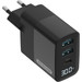 Second Chance Sitecom 30W GaN Power Delivery Wall Charger with LED Display front