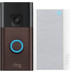 Ring Battery Video Doorbell Bronze + Chime Pro Main Image