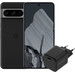 Google Pixel 8 Pro 256 Go Noir 5G + BlueBuilt Chargeur avec Port USB-C 30 W Noir Main Image