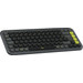 Logitech Pop Icon Keys Grafiet AZERTY linkerkant