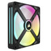 Corsair iCUE LINK QX140 RGB - Single fan linkerkant