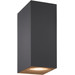 WiZ Up and Down Wall Lamp - White and Colored Light - Black Main Image