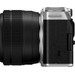 Fujifilm X-M5 Zilver + XC 15-45mm f/3.5-5.6 OIS PZ linkerkant