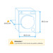 Samsung WD90DG5B15BH EcoBubble - 9/6 kg visuel Coolblue 1