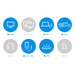 Sitecom MacBook Air Multiport Hub 6 in 2 Grijs visual Coolblue 1
