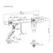 ACT AC8344 Monitorarm 32 inch met gasveer en crossbar voor 2 monitoren visual leverancier