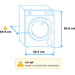 Wisberg WBWM1400A9AWNB SmartDose visual Coolblue 1