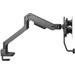 ACT AC8344 Monitorarm 32 inch met gasveer en crossbar voor 2 monitoren linkerkant