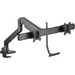 ACT AC8344 Monitorarm 32 inch met gasveer en crossbar voor 2 monitoren linkerkant