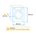 Samsung WW90T534AAWCS2 visuel Coolblue 1