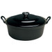 Le Creuset Faitout Dutch Oven 28cm Black Onyx front