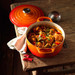 Le Creuset Signature Round Dutch Oven 24cm Flame product in use