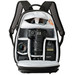 Lowepro Tahoe BP 150 Black binnenkant