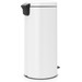 Brabantia NewIcon Poubelle à Pédale 30 Litres White arrière