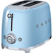 SMEG TSF01PBEU Bleu azur avant