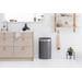 Brabantia Touch Bin 40 Liter Platinum + Vuilniszakken (120 stuks) product in gebruik