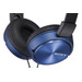 Sony MDR-ZX310AP Blauw detail