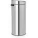 Brabantia Touch Bin 30 Litres Matt Steel arrière