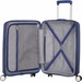 American Tourister Soundbox Expandable Spinner 55 cm Midnight Navy intérieur