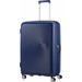 American Tourister Soundbox Expandable Spinner 77cm Midnight Navy rechterkant