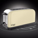 Russell Hobbs Colors Plus + Classic Cream Long Slot Toaster front