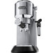 De'Longhi EC685.M Dedica Zilver + Koffiemolen voorkant