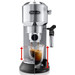 De'Longhi EC685.M Dedica Zilver + Koffiemolen 