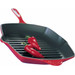 Le Creuset Skillet Vierkante Grillpan 26 cm Kersenrood bovenkant