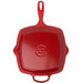 Le Creuset Skillet Vierkante Grillpan 26 cm Kersenrood onderkant