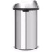 Brabantia Touch Bin 60L Matte Steel + Trash Bags (120 units) 