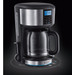 Russell Hobbs Buckingham Argent Machine à café +  Scanpart Filtre Permanent avant