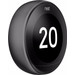 Google Nest Thermostat Noir côté gauche