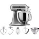 KitchenAid Artisan Robot de Cuisine 5KSM175PS Gris Argent