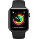 Apple Watch Series 3 38 mm Gris sidéral Aluminium/Noir