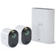 Arlo Ultra 2 Caméra de Sécurité 4K Blanc Lot de 2