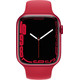 Apple Watch Series 7 45 mm Aluminium RED Bracelet Sport RED