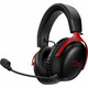 HyperX Cloud III Wireless Gaming Headset - Zwart/Rood(PC, PS5, PS4)