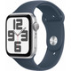 Apple Watch SE (2022) 44mm Silver Aluminum Sport Band S/M